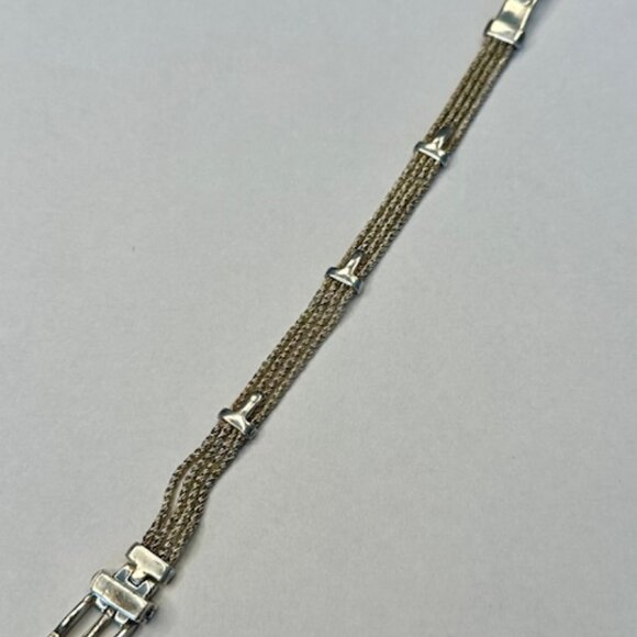 Tiffany & Co Sterling Twist Rope T Belt Buckle Bracelet with Original Bag - Picture 5 of 10